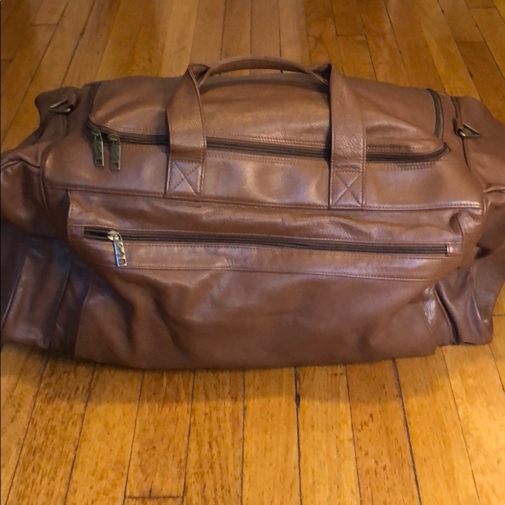 Scully Large Genuine Leather Duffle Bag